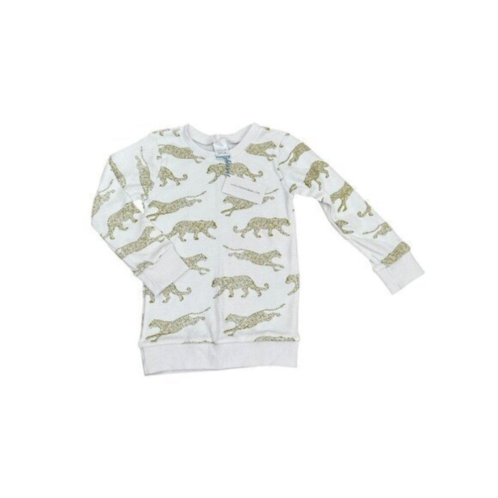 NEW Little Cocoa Bean Leopard Print Sweatshirt